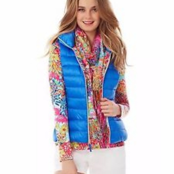 Lilly Pulitzer Tops - Lilly Pulitzer Allie Packable Down Puffer Vest